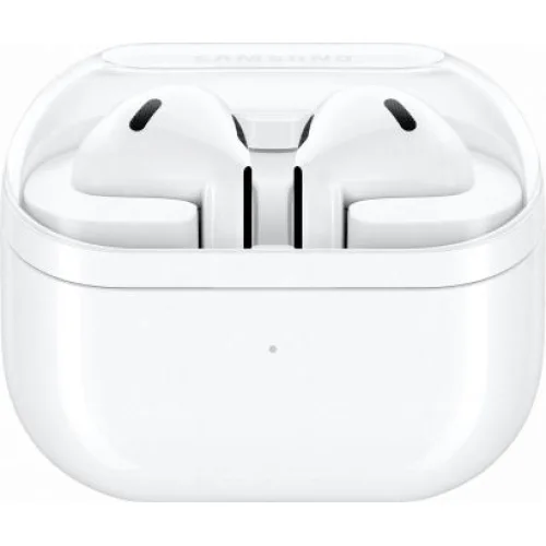 Samsung Galaxy Buds3 Bluetooth Handsfree Ακουστικά με Αντοχή στον Ιδρώτα και Θήκη Φόρτισης Λευκά