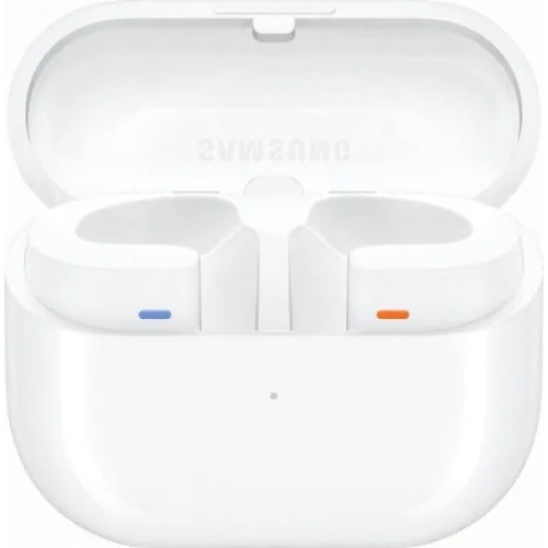 Samsung Galaxy Buds3 Bluetooth Handsfree Ακουστικά με Αντοχή στον Ιδρώτα και Θήκη Φόρτισης Λευκά