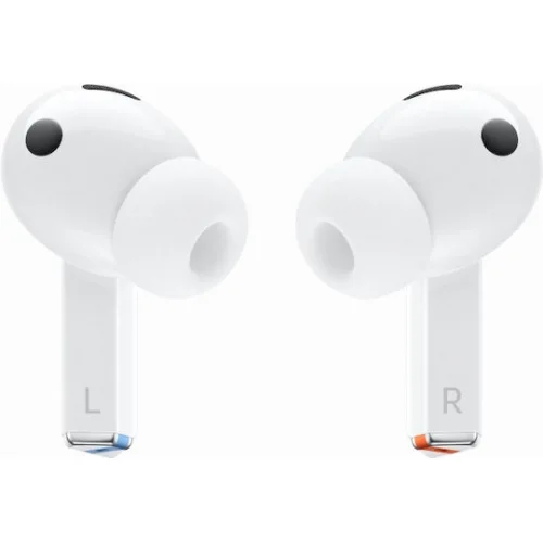 Samsung Galaxy Buds3 Pro Bluetooth Handsfree Ακουστικά με Αντοχή στον Ιδρώτα και Θήκη Φόρτισης Λευκά