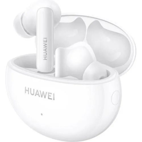 Huawei Freebuds 5i Bluetooth Handsfree Ακουστικά με Αντοχή στον Ιδρώτα και Θήκη Φόρτισης Ceramic White