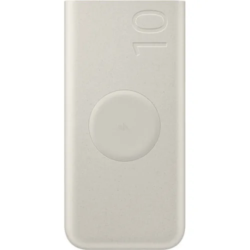 Samsung U2510 Power Bank 10000mAh 25W με 2 Θύρες USB-C Power Delivery Μπεζ