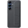 Samsung Standing Grip Back Cover Σιλικόνης Μαύρο (SAMSUNG S25)