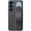 Samsung Standing Grip Back Cover Σιλικόνης Μαύρο (SAMSUNG S25)