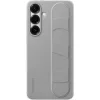 Samsung Standing Grip Back Cover Σιλικόνης Γκρι (Galaxy S25)