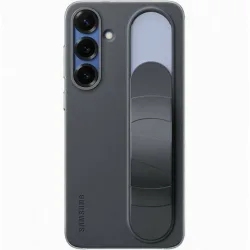 Samsung Standing Grip Back Cover Σιλικόνης Μαύρο (Galaxy S25+)