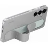 Samsung Standing Grip Back Cover Σιλικόνης Γκρι (Galaxy S25+)