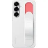 Samsung Standing Grip Back Cover Σιλικόνης Λευκό (Galaxy S25+)