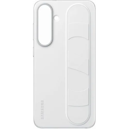 Samsung Standing Grip Back Cover Σιλικόνης Λευκό (Galaxy S25+)