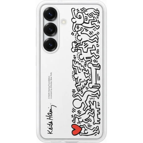 Samsung Back Cover Σιλικόνης / Πλαστικό Λευκό (Galaxy S25)
