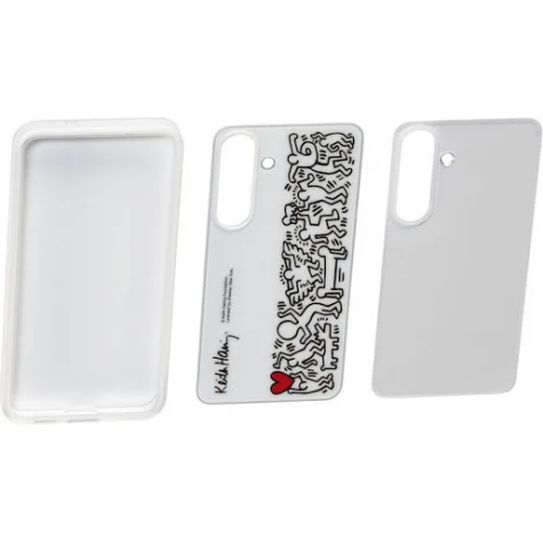 Samsung Back Cover Σιλικόνης / Πλαστικό Λευκό (Galaxy S25)