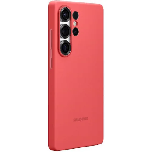 Samsung Back Cover Σιλικόνης Κόκκινο (Galaxy S25 Ultra)