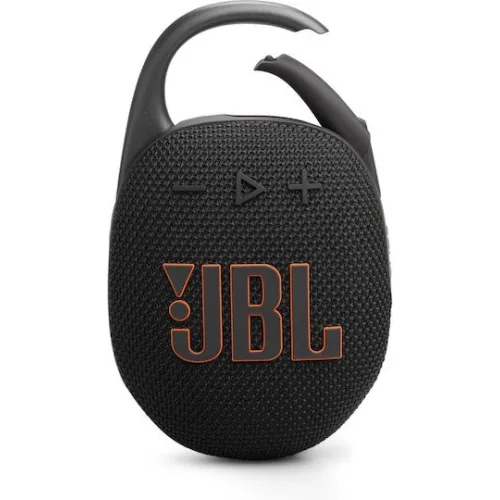 JBL Clip 5 Αδιάβροχο Ηχείο Bluetooth 7W με Διάρκεια Μπαταρίας έως 12 ώρες Μαύρο