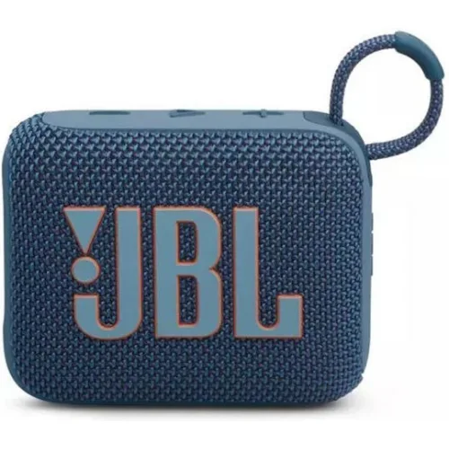 JBL Go 4 Αδιάβροχο Ηχείο Bluetooth 4.2W με Διάρκεια Μπαταρίας έως 7 ώρες Μπλε