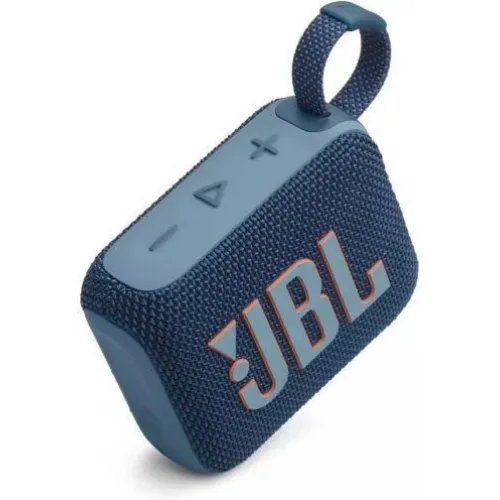 JBL Go 4 Αδιάβροχο Ηχείο Bluetooth 4.2W με Διάρκεια Μπαταρίας έως 7 ώρες Μπλε
