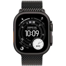Apple Watch Ultra 3 Titanium 49mm Αδιάβροχο με eSIM και Παλμογράφο (Black Titanium Case with Black Titanium Milanese Loop - Large) Apple Watch Ultra 3 Titanium 49mm Αδιάβροχο με eSIM και Παλμογράφο (Black Titanium Case with Black Titanium Milanese Loop - Large)