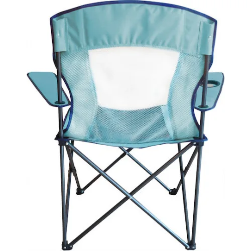 Escape Καρέκλα Παραλίας Αλουμινίου Τιρκουάζ Αδιάβροχη 60x58x93εκ.