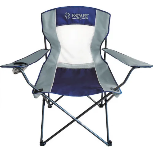 Escape Καρέκλα Παραλίας Αλουμινίου Γκρι Αδιάβροχη 96x16εκ.