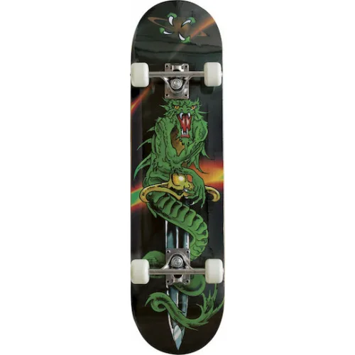 AMILA Skatebird+ Dragon 7.87" Complete Shortboard Πολύχρωμο