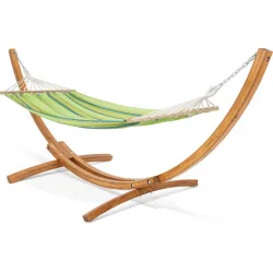 Escape Βάση Αιώρας από Ξύλο σε Καφέ Χρώμα 316x120x120cm