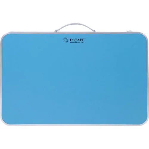 Escape Τραπέζι Αλουμινίου για Camping Πτυσσόμενο σε Βαλιτσάκι 60x40x26cm Μπλε