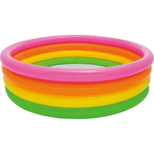 Intex Sunset Glow Παιδική Στρογγυλή Πισίνα Φουσκωτή 168x46εκ. Sunset Glow Intex Sunset Glow Παιδική Στρογγυλή Πισίνα Φουσκωτή 168x46εκ. Sunset Glow