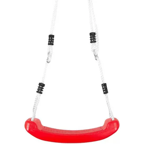 Escape Κούνια Κρεμαστή Πλαστική 44x14εκ. για 3+ Ετών Κόκκινη