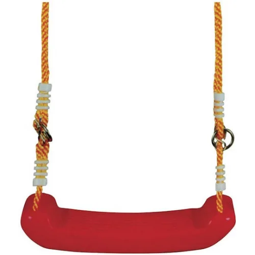 Escape Κούνια Κρεμαστή Πλαστική 44x14εκ. για 3+ Ετών Κόκκινη
