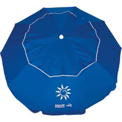 Escape Σπαστή Ομπρέλα Θαλάσσης Διαμέτρου 2m με UV Προστασία και Αεραγωγό Blue