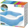 Intex Swim Center Παιδική Τετράγωνη Πισίνα Φουσκωτή 229x229x56εκ. Μπλε Intex Swim Center Παιδική Τετράγωνη Πισίνα Φουσκωτή 229x229x56εκ. Μπλε