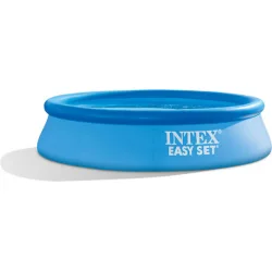 Intex Easy Set Στρογγυλή Πισίνα Φουσκωτή 366x76εκ. Μπλε