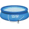 Intex Easy Set Στρογγυλή Πισίνα Φουσκωτή 366x76εκ. Μπλε Intex Easy Set Στρογγυλή Πισίνα Φουσκωτή 366x76εκ. Μπλε