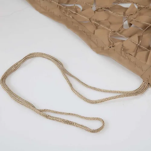 AMILA Τετράγωνο Δίχτυ Παραλλαγής Καφέ 3x3m