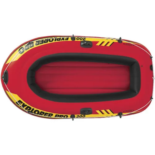 Intex Εxplorer Pro 200 Φουσκωτή Βάρκα 2 Ατόμων Πορτοκαλί 196x102εκ.