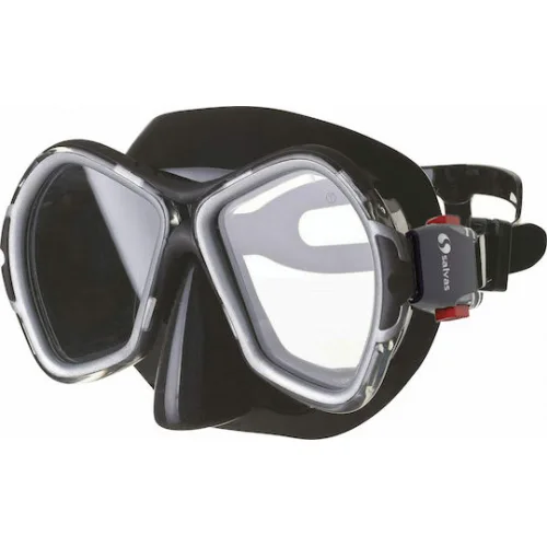 Salvas Μάσκα Θαλάσσης Σιλικόνης Phoenix Large σε Μαύρο χρώμα