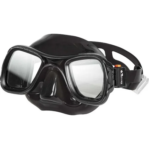 Salvas Μάσκα Θαλάσσης Σιλικόνης Neptun Black