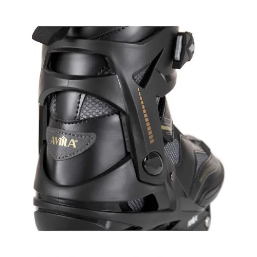 AMILA Inline Rollers Μαύρα Ενηλίκων