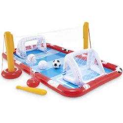 Intex Action Sports Play Center Παιδική Πισίνα Φουσκωτή 325x267x102εκ. Κόκκινη