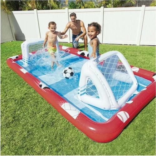 Intex Action Sports Play Center Παιδική Πισίνα Φουσκωτή 325x267x102εκ. Κόκκινη Intex Action Sports Play Center Παιδική Πισίνα Φουσκωτή 325x267x102εκ. Κόκκινη