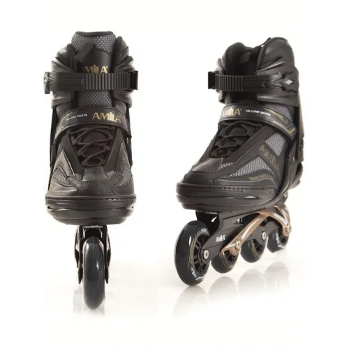 AMILA Inline Rollers Μαύρα Ενηλίκων
