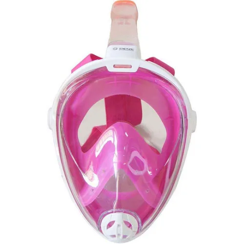 Escape Μάσκα Θαλάσσης Σιλικόνης Full Face L/XL σε Ροζ χρώμα