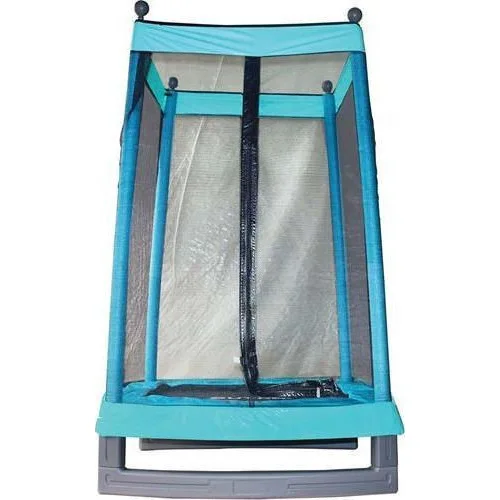 AMILA Τραμπολίνο Παιδικό 127x127εκ. με Προστατευτικό Δίχτυ