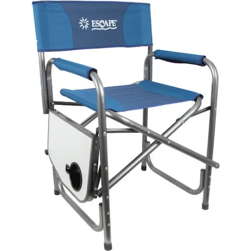 Escape Καρέκλα Σκηνοθέτη Παραλίας Μπλε Αδιάβροχη 47.5x57x85εκ.