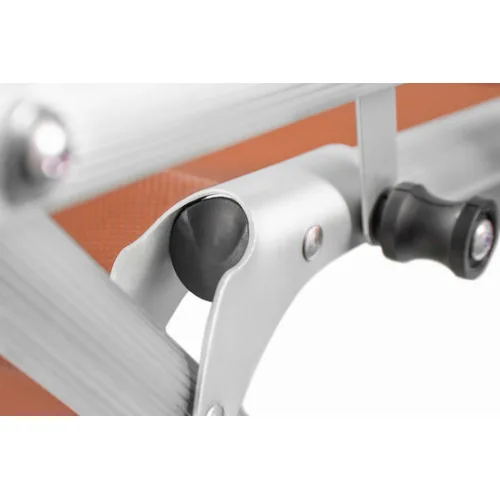 Escape Plus Καρεκλάκι Παραλίας Αλουμινίου με Ψηλή Πλάτη Πορτοκαλί