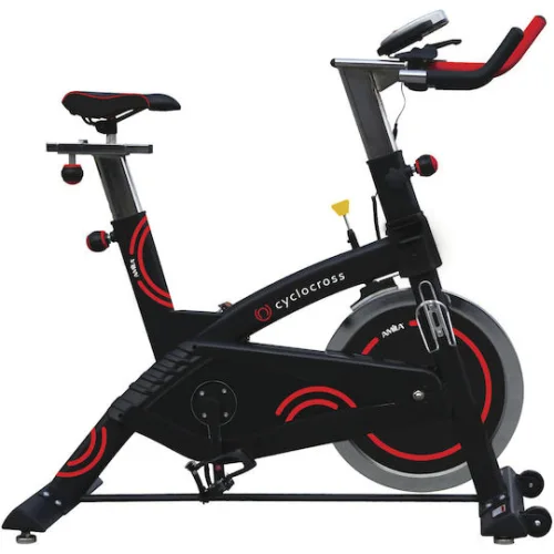 AMILA Ποδήλατο Spinning Μαγνητικό με Ροδάκια