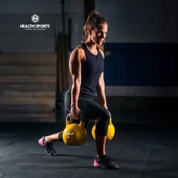 AMILA Kettlebell από Μαντέμι 32kg Κόκκινο