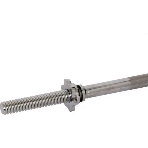 AMILA Ίσια Μπάρα Φ28mm 9kg Μήκους 180cm με Βιδωτά Κολάρα