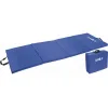 AMILA Στρώμα Γυμναστικής Αναδιπλούμενο Μπλε με Ιμάντα Μεταφοράς (180x60x4cm)