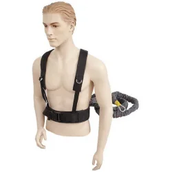 AMILA Λάστιχο Γυμναστικής Σωληνωτό Σκληρό Γκρι με Τιράντες