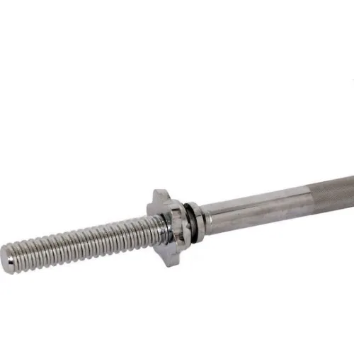 AMILA Ίσια Μπάρα Φ28mm 10kg Μήκους 200cm με Βιδωτά Κολάρα