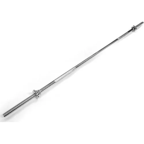 AMILA Ίσια Μπάρα Φ28mm 10kg Μήκους 200cm με Βιδωτά Κολάρα